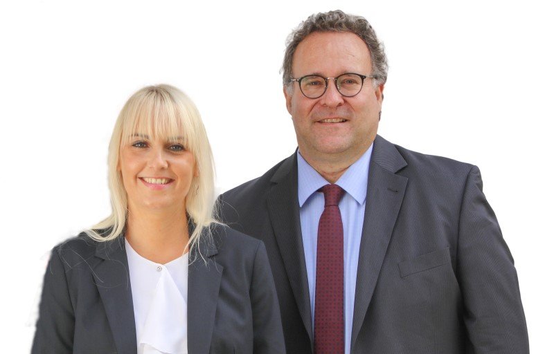 Rechtsanwältin Michaela Landsiedel und Rechtsanwalt Rolf Adler, Geschäftsführung der DSA GmbH in Hagen